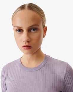 T-Shirt Cotele Col Rond Ersilia