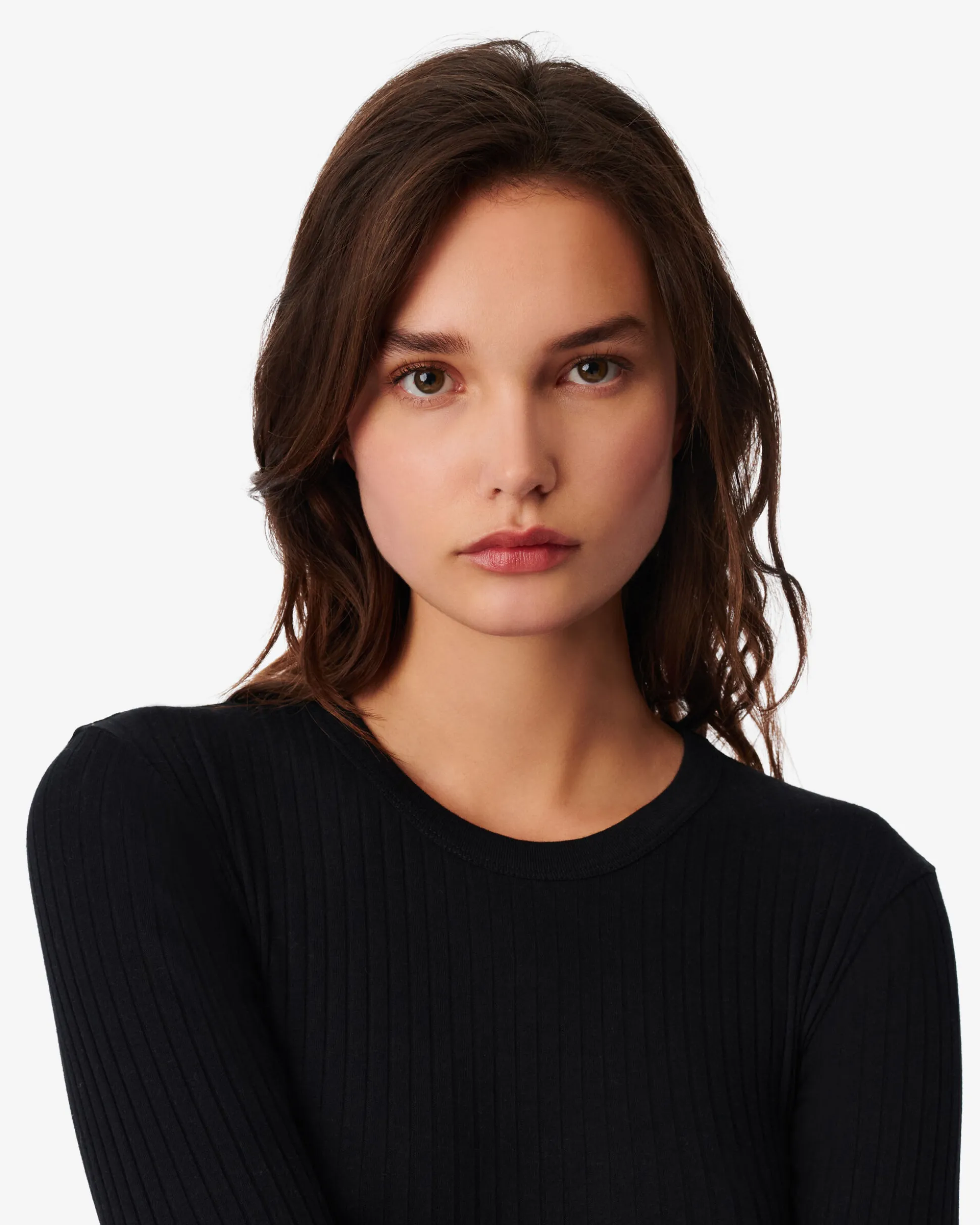 T-Shirt Cotele Col Rond Ersilia