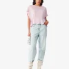 T-Shirt En Lin Col Rond Oster