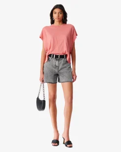 T-Shirt En Lin Col Rond Oster