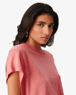 T-Shirt En Lin Col Rond Oster