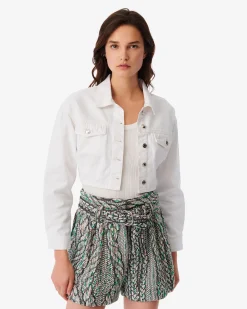 Veste Crop En Jean Mylene