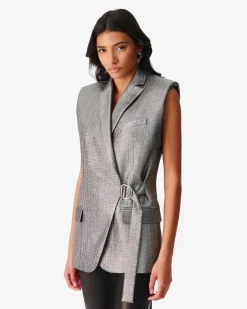 Veste De Tailleur Sans Manches Romala