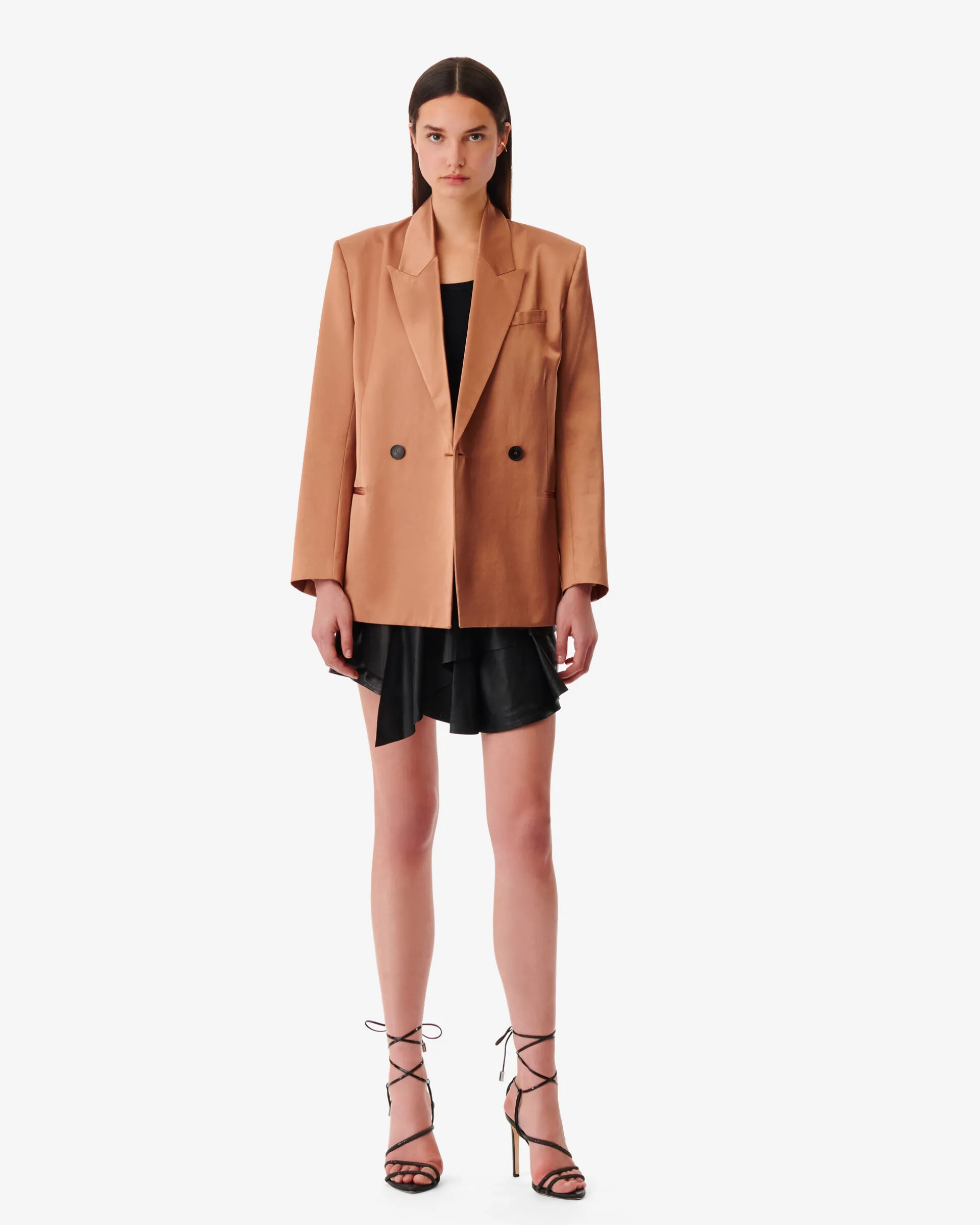 Veste De Tailleur Satinee Beatrice