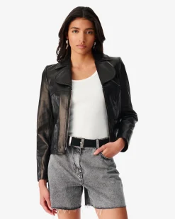 Veste En Cuir Ofelia