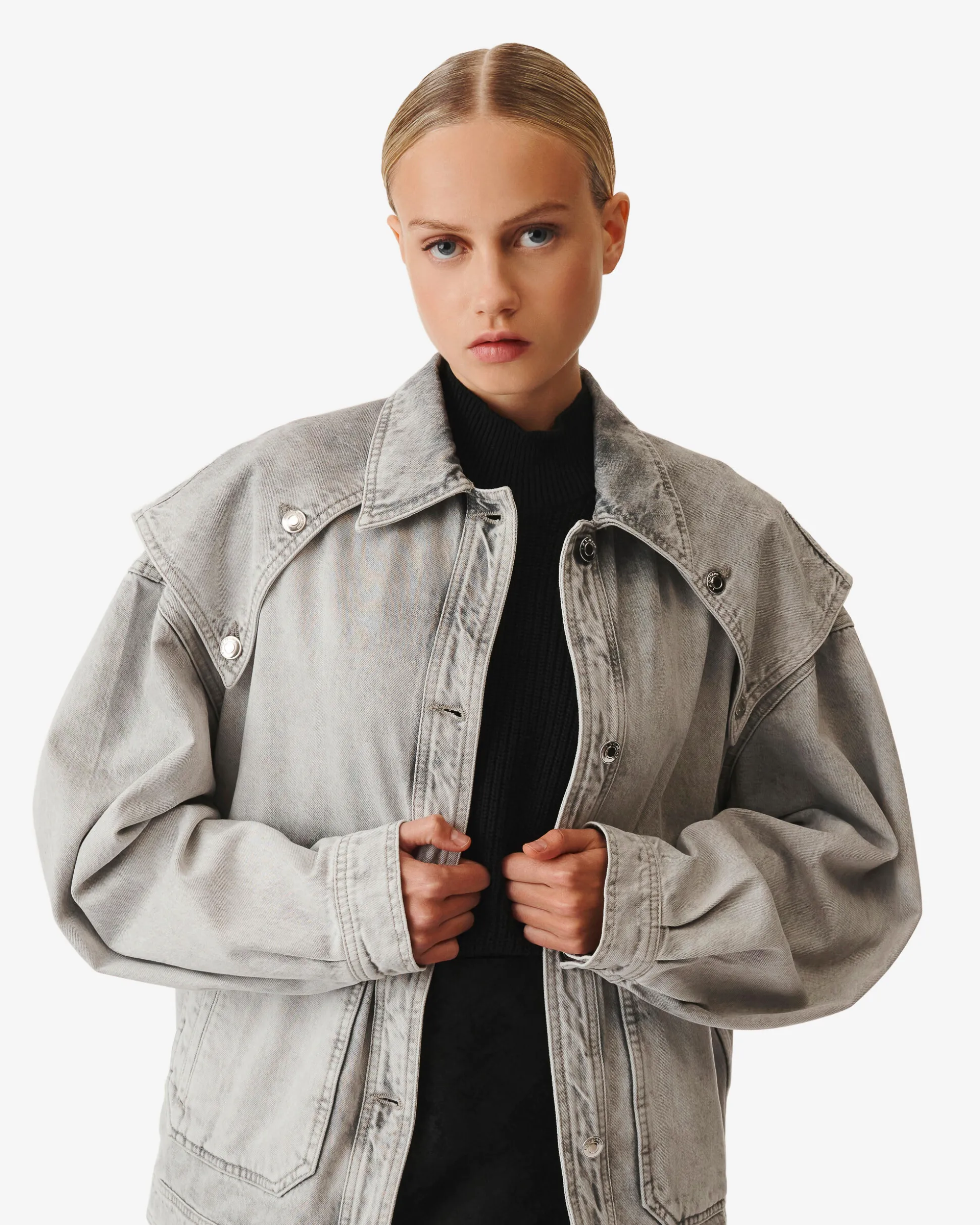 Veste En Jean Oversize Daliah