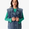 Veste En Jean Sans Manches Beverly
