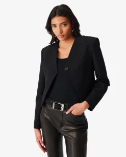 Veste En Laine A Epaulettes Ursa