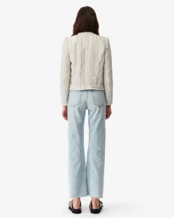 Veste En Tweed Col Rond Sorayan