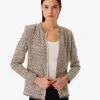 Veste En Tweed Col Rond Uspa