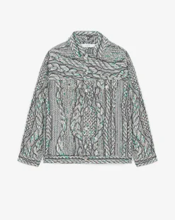 Veste Oversize En Tweed Aldot