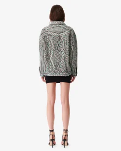 Veste Oversize En Tweed Aldot