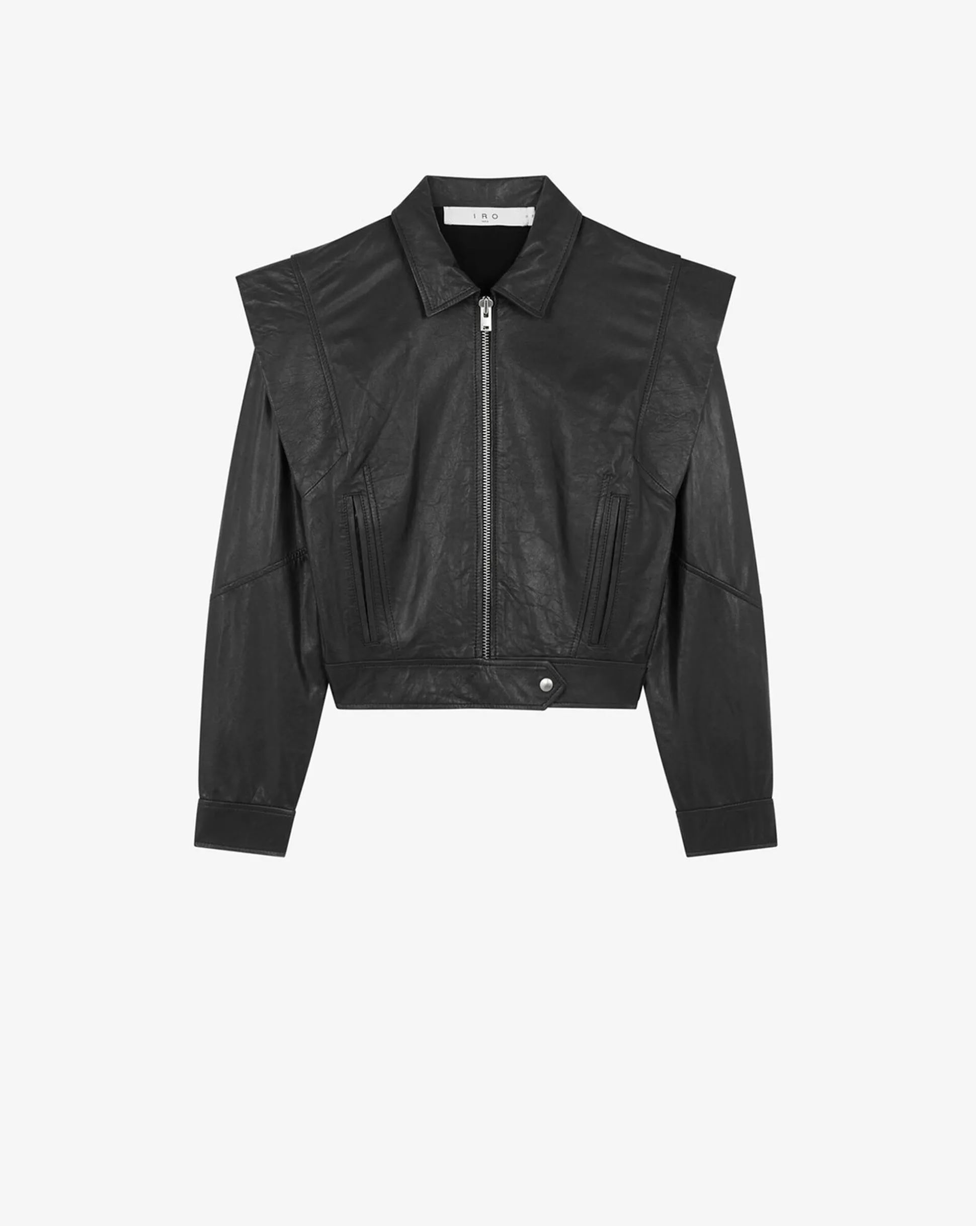 Veste Stucturee En Cuir Fabia