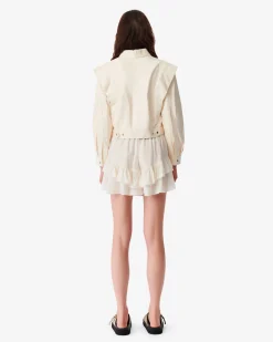 Veste Stucturee En Cuir Fabia